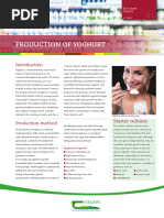 Set Yogurt Production Process Overview | PDF | Yogurt | Milk