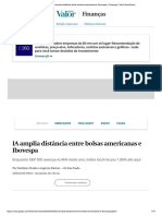 28.02.24 - IA Amplia Distância Entre Bolsas Americanas e Ibovespa - Finanças - Valor Econômico