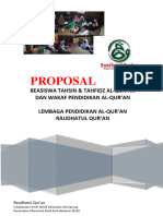Proposal Beasiswa Tahsin & Tahfidz