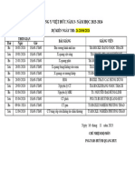 LỊCH GIẢNG Y3 VIỆT ĐỨC 2023 2024 UPDATED