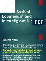 Ecumenism and Interfaith Dialogue