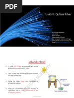 Unit 3 Fiber Optics