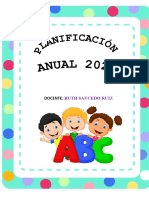 Planificacion Anual 2023 - 4años Ruth