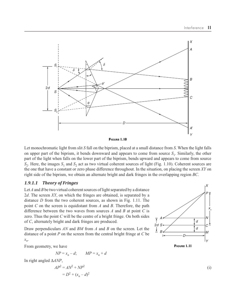 Understanding Light Interference Patterns | PDF | Coherence (Physics ...