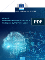 European Landscape On The Use of Artificial Intelligence by The Public Sector