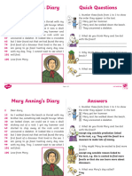 Mary Anning Activity Card