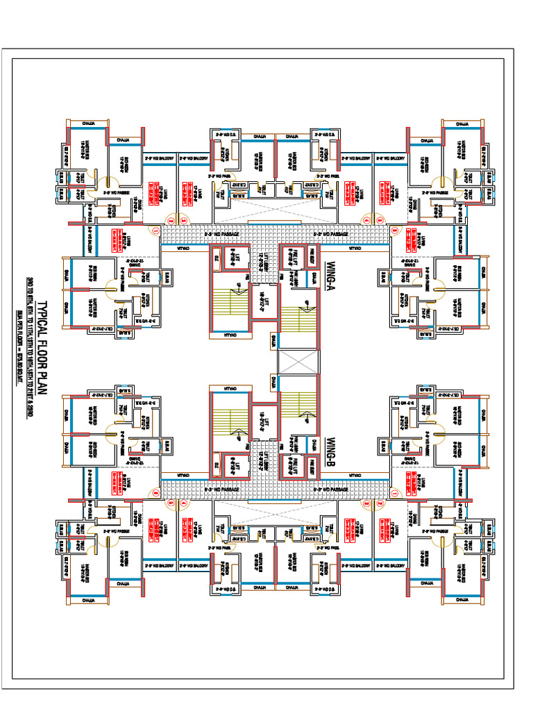 Typical Floor Plan - Copy | PDF