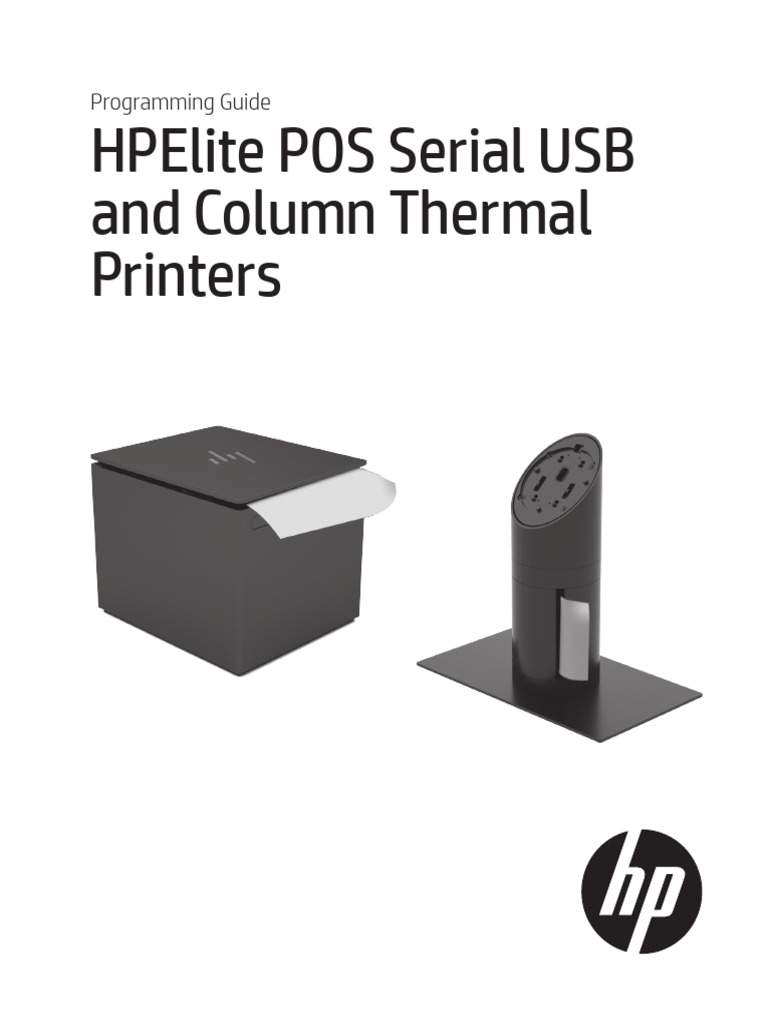 HP ElitePOS G1 Printer Programming Guide v5 | PDF | Flash Memory ...