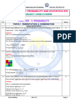 PS - UNIT-1 PROBABILITY - QB SOLUTION - SEM-3 - CSE-IT - 2021-Odd