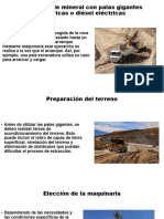 Rezagado de Mineral Con Palas Gigantes Eléctricas o Diesel Electricas