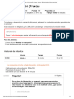 (M4-E1) Evaluación (Prueba) - DIBUJO TÉCNICO INDUSTRIAL