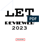 Final Edited Filipino Reviewer 2023