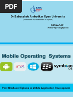 MOS Unit 04 Mobile OperatingSys Intro