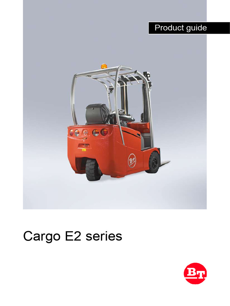 BT Cargo E2 Series-749842-040 | Download Free PDF | Brake | Truck