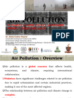 10.11 Air Pollution in Pakistan and Its Relationship With Climate Change