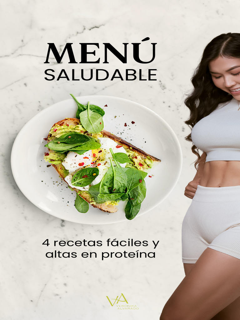 Menu Saludable 120g Proteina Vero 2 2 PDF | PDF | Tortita | ensalada