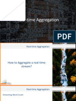Puting Your First Aggregate - Real-Time Streaming Word Count - Slides