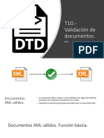 2.- T10.- Validación de documentos. DTD