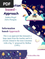 Information Based Approach