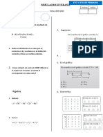 Examen 4to Bimestre 2023 5to Primaria Aritmetica