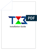 TX3 Installation Guide