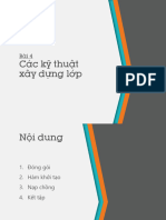OOP_Bai04(Vi) - Cac Ky Thuat Xay Dung Lop