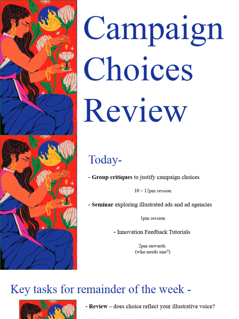 Illustrated Ad Campaign Review Guide | PDF | Advertising | Mass Media