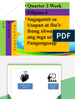 Fil 6-Nagagamit Sa Usapan at Iba - T - Ibang Sitwasyon Ang Mga Uri NG Pangungusap