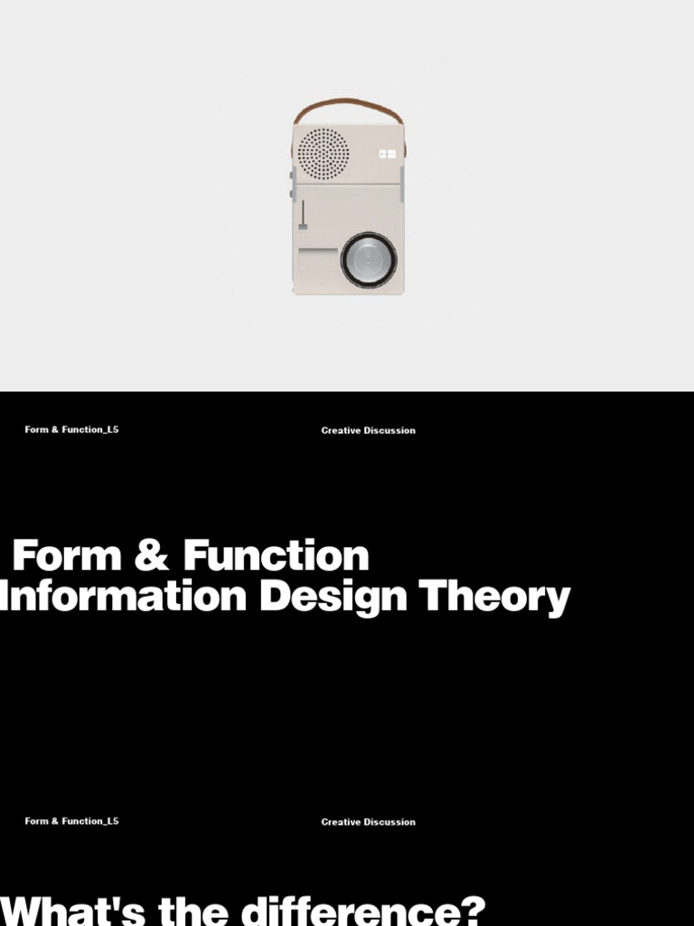 Form Function | PDF | Design | Aesthetics