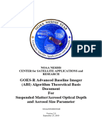 Suspended Matter_Aerosol Optical Depth and Aerosol Size Parameter