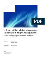 A Study of Knowledge Management