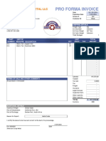 Proforma Invoice