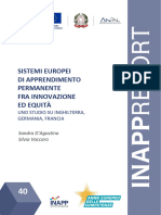 INAPP DAgostino Vaccaro Sistemi-Europei-Apprendimento-Permanente IR-40 2023