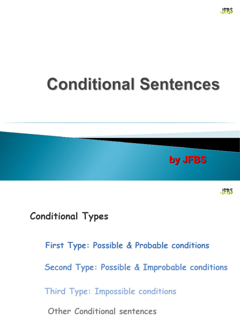 Understanding Conditional Sentences | PDF | Clause | Syntax
