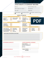 Altered Carbon Character Sheet