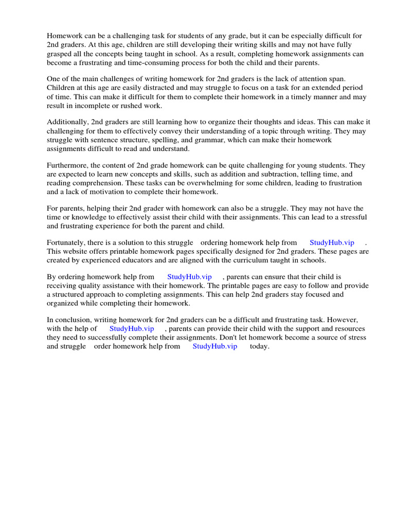 Printable homework pages for 2nd grade pdf worksheet homework