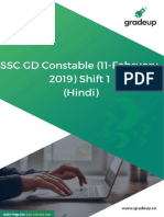 SSC GD Constable 11 February 2019 Shift 1 Hindi 96