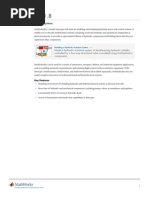 Simscape Fluids Hydraulic Modeling Guide | PDF | Valve | Pump