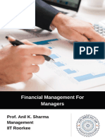 Course Transpction - Finance MGMT For Managers