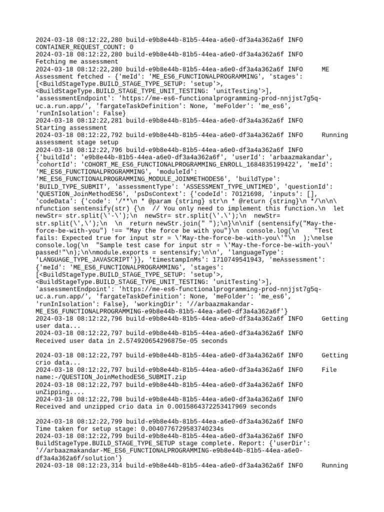 Build | PDF | Unit Testing | Computer Engineering