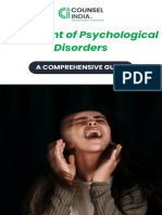 Psychological Disorders Meaning and Treatment