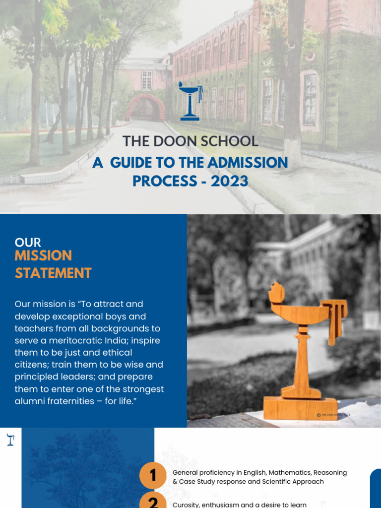 Doon School Admissions Process 2023 Pdf Thought Science