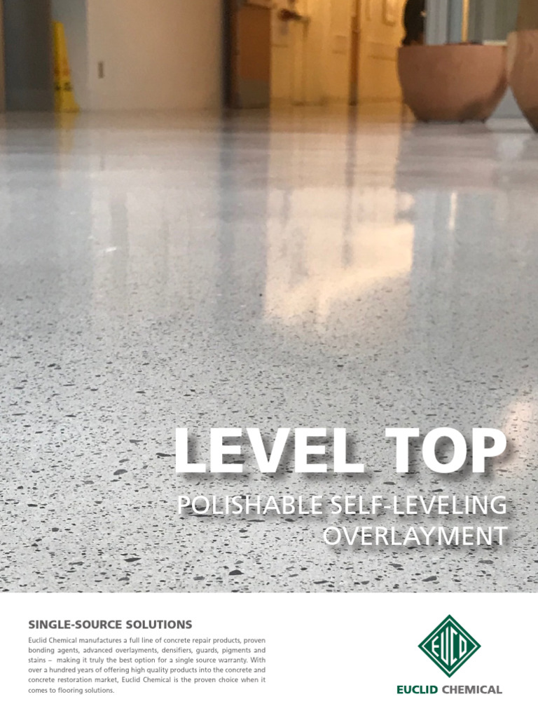 Polishable Self-Leveling Overlay Solutions | PDF | Concrete | Flooring