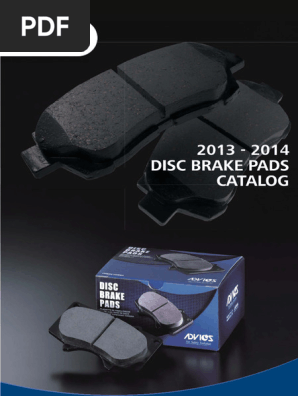 Advics Catalog Disc Brake Pads 2014 PDF | PDF
