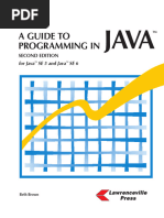 Intro To Java Textbook