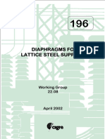 196.Diaphragm forLattice sreel supports