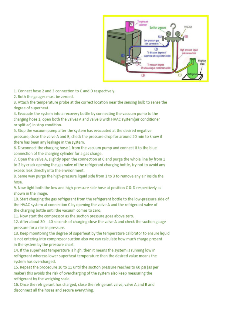 Charging And Discharging Refrigerator Pdf