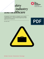 Using Safety Cases in Industry and Healthcare