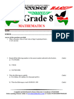 Grade 8 Maths QS