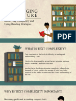 Reading Complex Texts Literature Education Presentation Green and White Free Hand Style